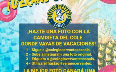 Concurso Instagram del Colegio Cervantes Canals